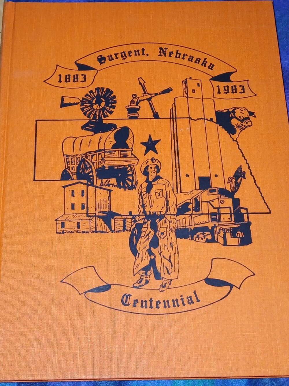 SARGENT NEBRASKA Centennial 1883-1983 History Genealogy Custer County HC Book
